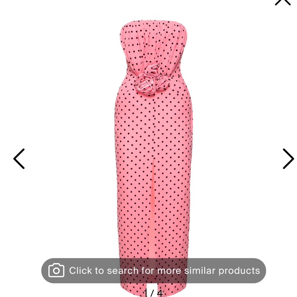 Pink Polka Dot Dress WORN ONCE
